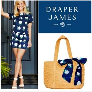 DRAPER JAMES Everyday Straw Tote Bag